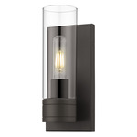Boreas Wall Sconce - Oil Rubbed Bronze / Clear