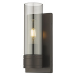 Boreas Wall Sconce - Oil Rubbed Bronze / Smoke