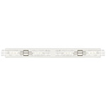 Boreas Bathroom Vanity Light - Satin Nickel / Deco Swirl