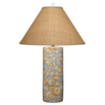 Serene Table Lamp - Blue / Natural