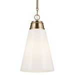 Marsailli Pendant - Champagne Bronze / Opal