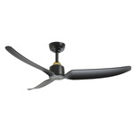 Hugo Indoor / Outdoor Ceiling Fan - Brushed Gold / Matte Black