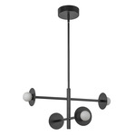 Elixir Chandelier - Black / Opal
