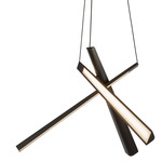 Lex Chandelier - Urban Bronze / White