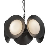 Cleo Chandelier - Black / Opal