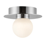 Elixir Ceiling Light  - Chrome / Opal
