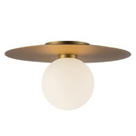 Elixir Ceiling Light  - Brushed Gold / Opal