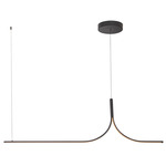 Thread Linear Pendant - Black / White