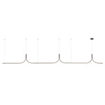 Thread Linear Pendant - Black / White