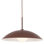 Regent Pendant - Burgundy / Opal