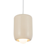 Hayden Pendant - Pearl White / Opal