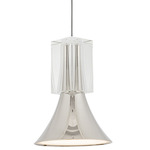 Floe Pendant - Polished Nickel