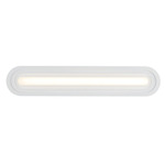 Arco Bathroom Vanity Light - White / Frosted