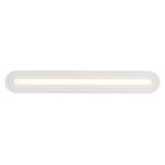 Arco Bathroom Vanity Light - White / Frosted