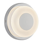 Stephord Wall Sconce - Chrome / Frosted