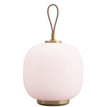 VL45 Radiohus Portable Table Lamp - Brass / Pale Rose