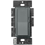 Diva Light Switch / 3-Speed Fan Control - Satin Slate