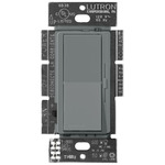 Diva 600W Magnetic Low Voltage 3-Way Dimmer - Satin Slate