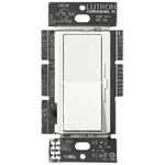 Diva 120-277V LED Driver / Fluorescent Ballast 0-10V Dimmer - Satin Glacier White