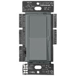 Diva 120-277V LED Driver / Fluorescent Ballast 0-10V Dimmer - Satin Slate