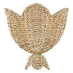 Solie Wall Sconce - Aged Brass / Natural