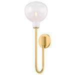 Estelle Wall Sconce - Aged Brass / Sfumato