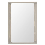 Arced Mirror - Light Grey