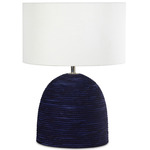 Manuka Table Lamp - Indigo / White
