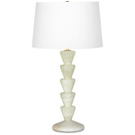 Patricia Table Lamp - Jade / White