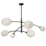 Artemis Chandelier - Oil Rubbed Bronze / Alabaster