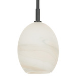 Artemis Pendant - Oil Rubbed Bronze / Alabaster