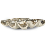 Clam Shell Bowl - Ambered Silver