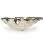Clam Shell Bowl - Ambered Silver
