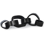 Wooden Links Centerpiece - Black