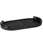 Forte Oval Tray - Black