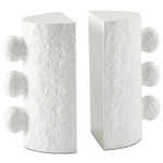 Sanya Bookend Set - White