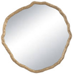 Vine Mirror - Antique Gold