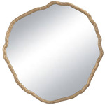 Vine Mirror - Antique Gold
