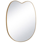 Mela Mirror - Natural Brass / Mirror