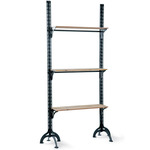 Detroit Shelving Unit - Blackened Iron