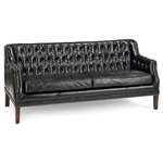 Equestrian Sofa - Black / Black