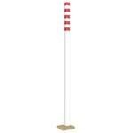 Ciminiere D'Italia F3 Floor Lamp - Red Stripe