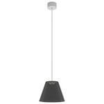 Dina Pendant - Matte White / Black