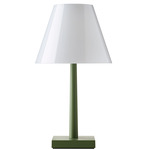 Dina Plus Portable Table Lamp - Green / Clear / White