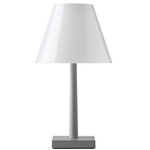 Dina Plus Portable Table Lamp - Graphite / Clear / White