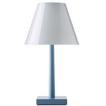 Dina Plus Portable Table Lamp - Light Blue / Clear / White