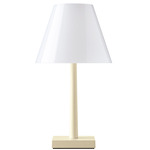 Dina Plus Portable Table Lamp - Bronze / Clear / White