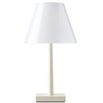 Dina Plus Portable Table Lamp - Champagne / Clear / White