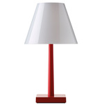 Dina Plus Portable Table Lamp - Red / Clear / White