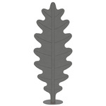 Eden Oak Floor Lamp - Anthracite / Smokey Grey
